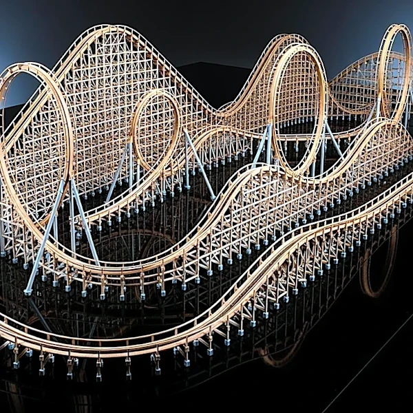 RollerCoaster Tycoon 2 Enthusiast Constructs Longest Virtual Ride, Challenges Game Mechanics