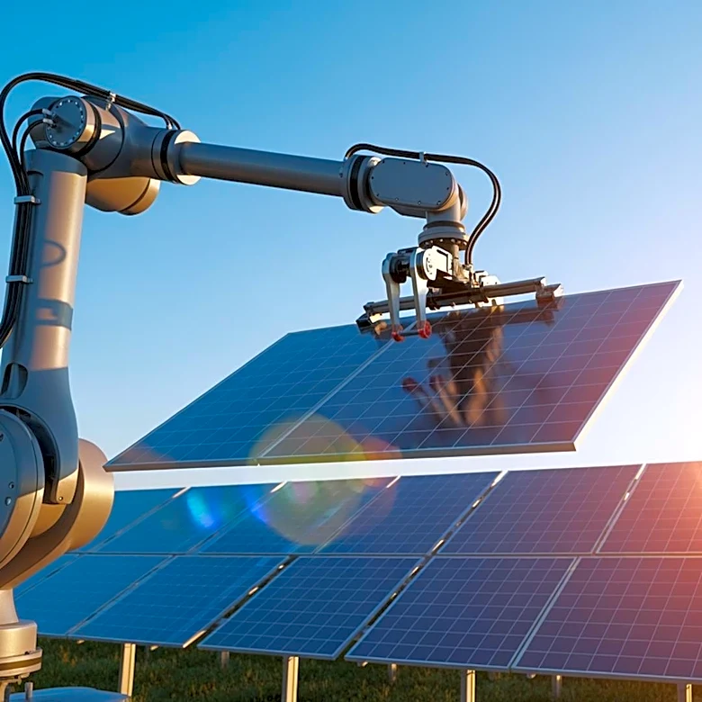 AES Maximo Robot Achieves Milestone with 100 Megawatts of Solar Capacity Installation