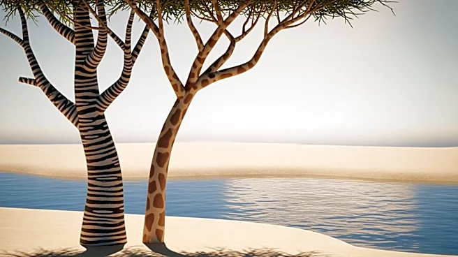 Zebra and Giraffe Forge Heartwarming Friendship at Georgia Theme Park