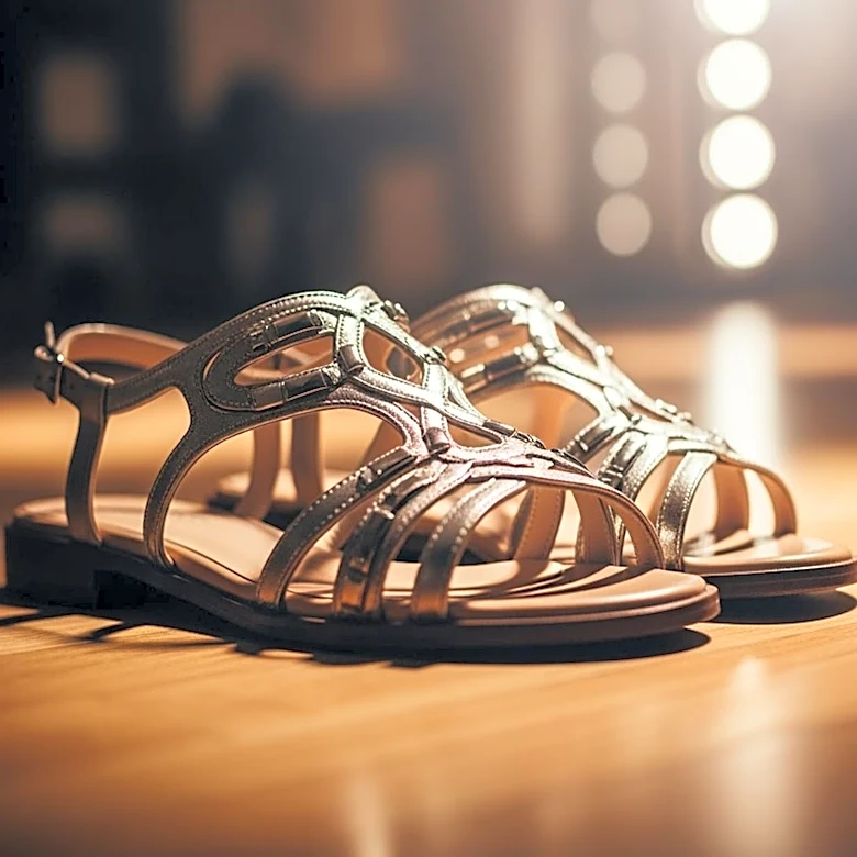 Isa Briones Wears Fendi Sandals Before Broadway Show