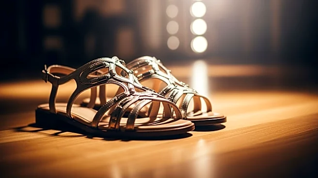 Isa Briones Wears Fendi Sandals Before Broadway Show