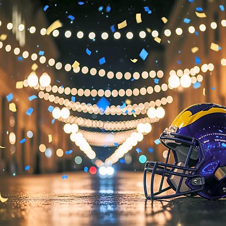 Michigan Wolverines Celebrate NCAA Title with Street Festivities