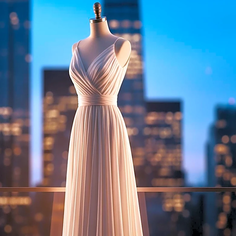 Elle Fanning Showcases Alberta Ferretti Dress in New York City Appearance