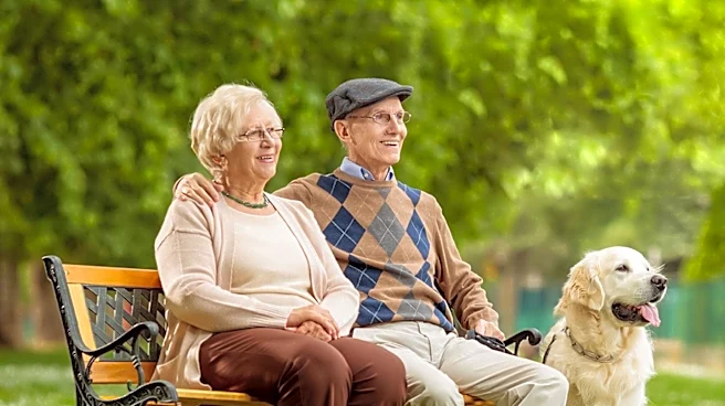 Golden Retriever Joins Couple's Date, Creates Viral Moment