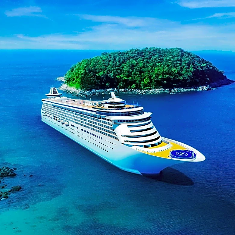 Cruise Ship Runs Aground Near 'Cast Away' Island, Passengers Safely Evacuated