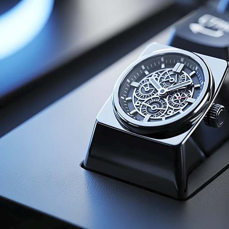 Miyo Watch Keycap Combines Gaming and Timekeeping for Enthusiasts