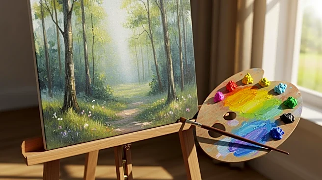 Young Artists Showcase Talent in Bob Ross Art Contest