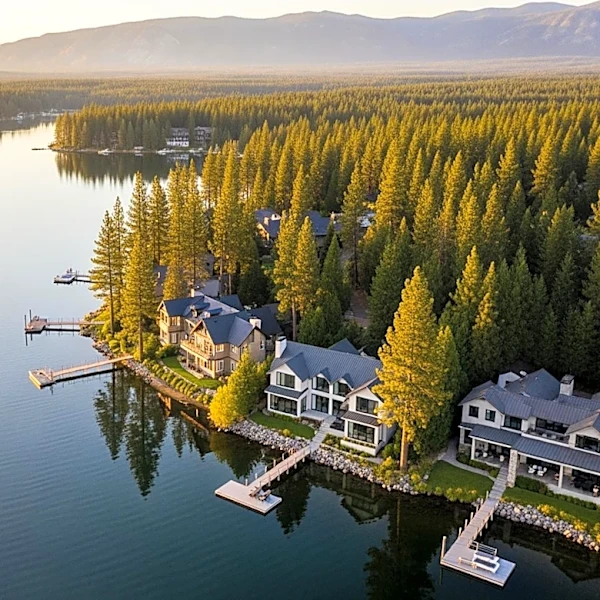 Lake Tahoe's Real Estate Boom Attracts Billionaire Buyers Amid Tax Concerns