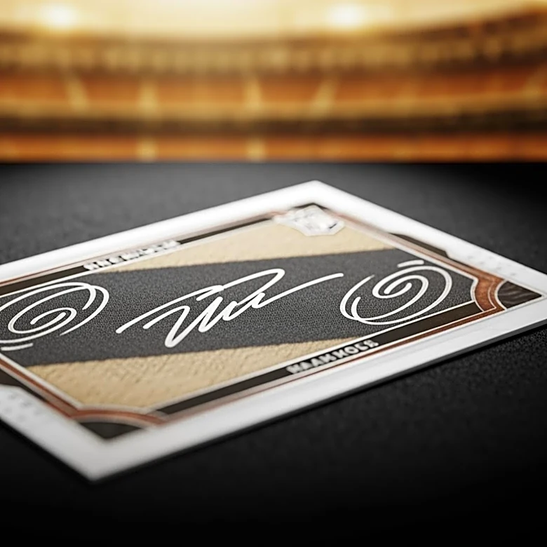 Topps Unveils Jaxson Dart's 1-of-1 Premiere Patch Autograph NFL Debut Card