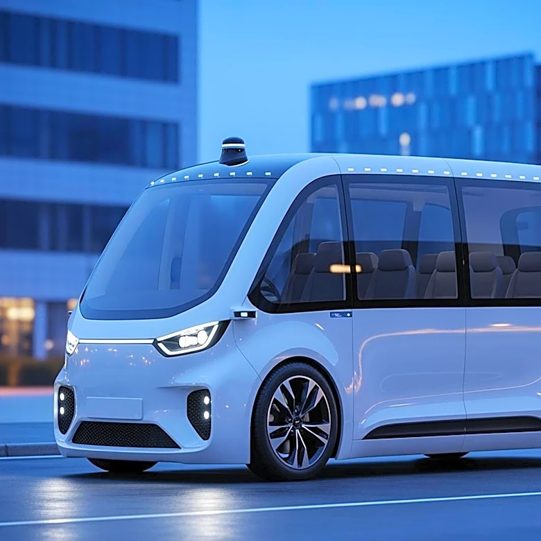 Volkswagen and Uber Begin Testing Autonomous Microbuses in Los Angeles