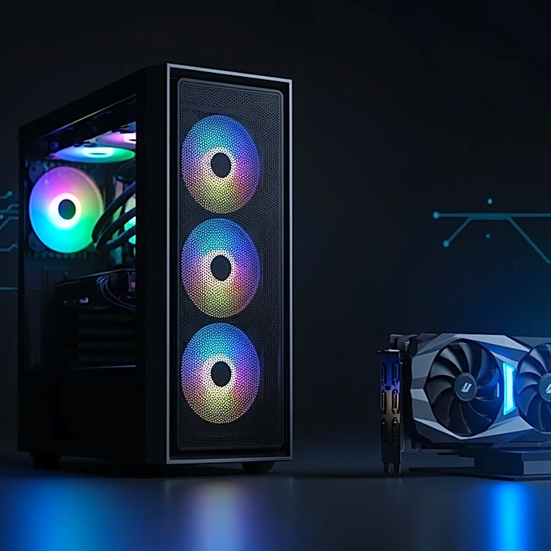 Affordable RTX 5060 Gaming PC with 32 GB DRAM Available at Newegg