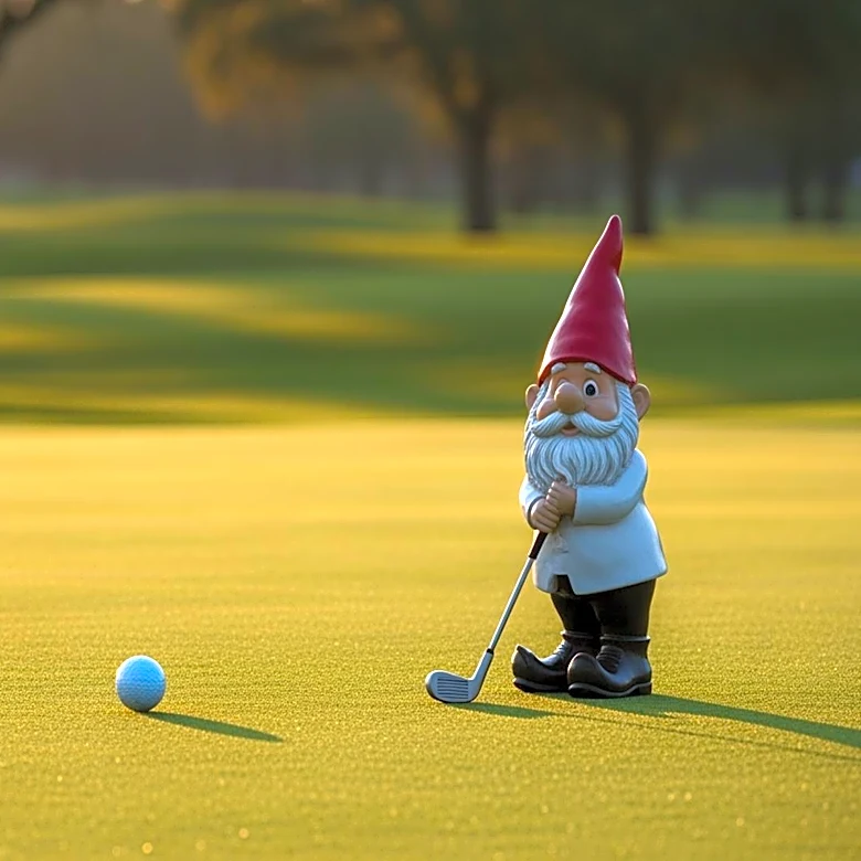 Gnomemania Takes Over the Masters Golf Tournament