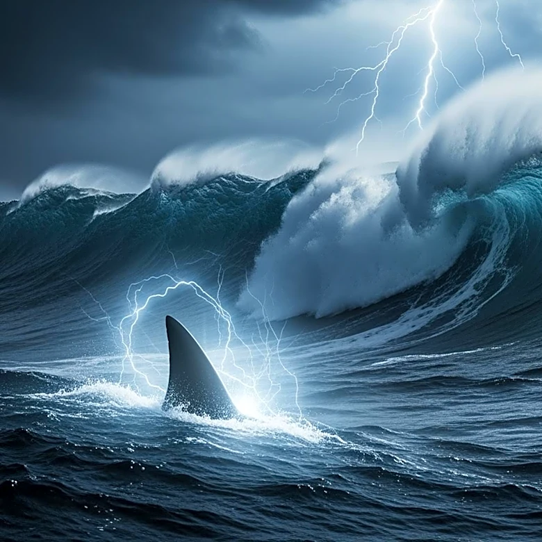 Netflix Releases 'Thrash', a New Shark Disaster Film Amidst Hurricane Chaos