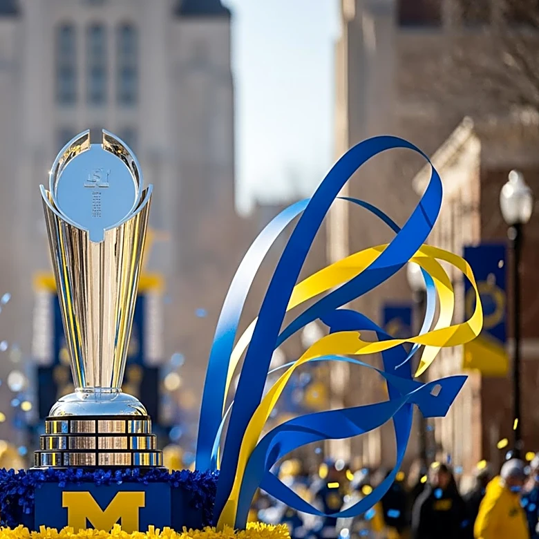 University of Michigan Celebrates NCAA Championship with Campus Parade