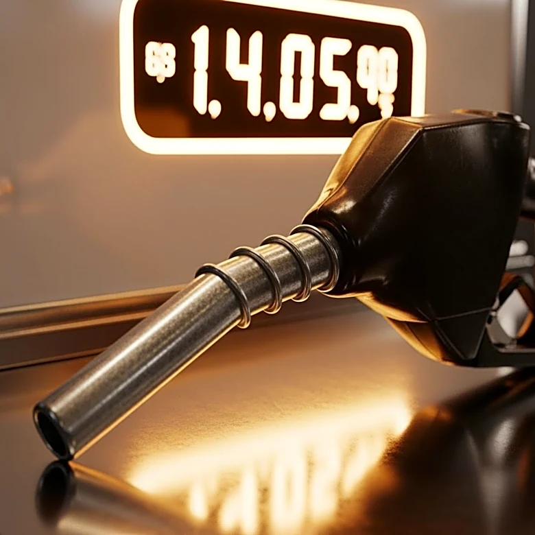 Gas-Station Signs Reflect Economic Sentiment Amidst Rising Gas Prices