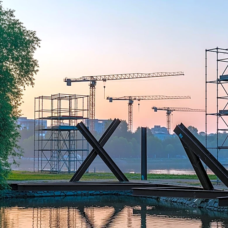 Point State Park Undergoes Construction for Upcoming NFL Draft Experience