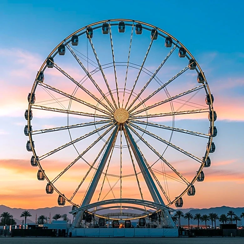 Coachella's Iconic Ferris Wheel: A Symbol of the Festival's Unique Experience
