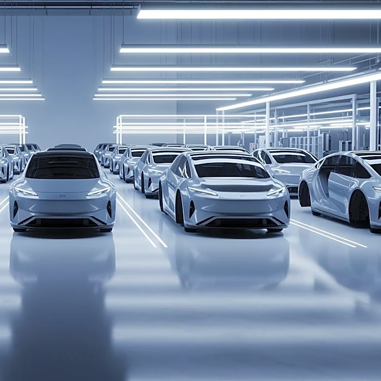 Tesla Faces Record Inventory Surplus as Production Outpaces Demand