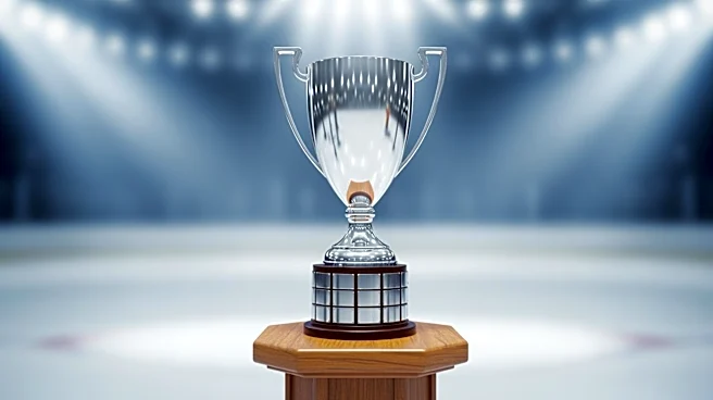 Denver Pioneers Men's Hockey Team Celebrates National Championship Victory