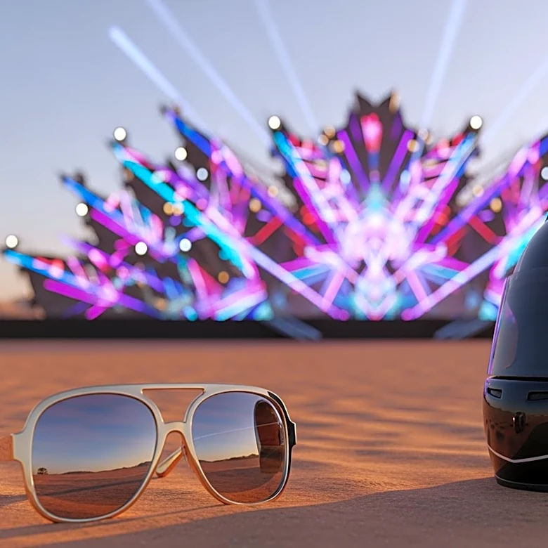 Lewis Hamilton and Kim Kardashian Spotted Together at Coachella Amid F1 Break