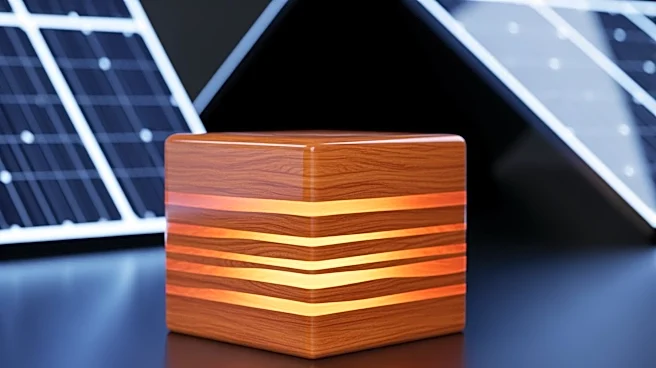 Engineered Wood Offers New Solution for Solar Energy Storage