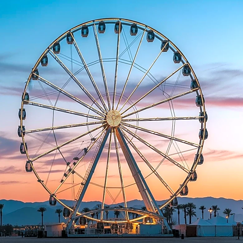 Coachella's Iconic Ferris Wheel: A Symbol of the Festival Experience