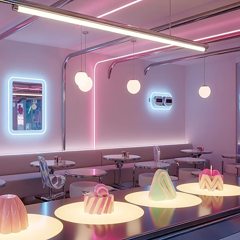 Huda Beauty Launches Y2K Café Pop-Up in New York City