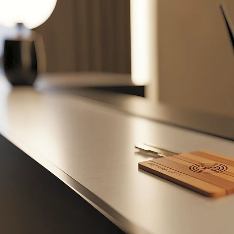 GCSTIMES Demonstrates Durability of Wooden Key Cards in Hospitality Industry