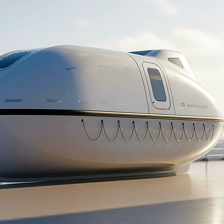 VIKING Helix Enhances Ship Evacuation Efficiency with Innovative Design