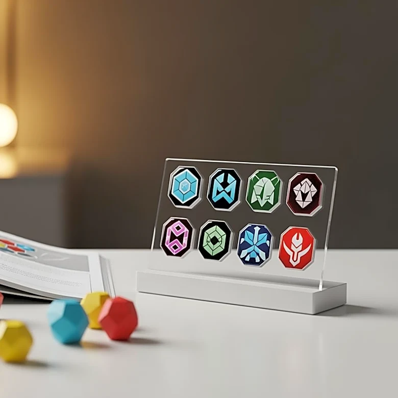 Lego Releases Instructions for Pokémon Kanto Region Badge Collection Amid High Demand