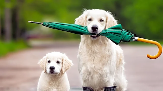 Viral Video of Dog's Rainy Misadventure Sparks Online Laughter