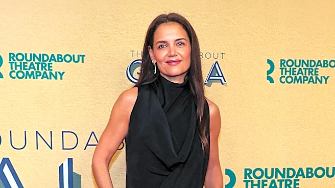 Katie Holmes Debuts Major Spring Hair Makeover at New York Event