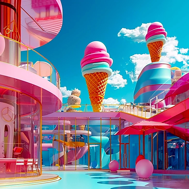 Brandon Shahniani Creates 1980s-Inspired Theme Park-Style Home in L.A.