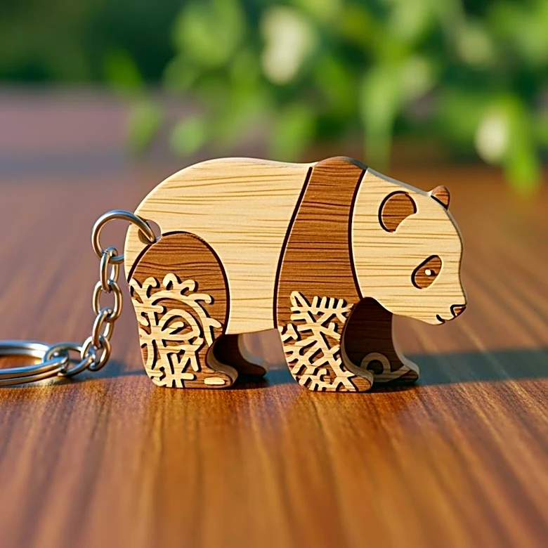 GCSTIMES Introduces Sustainable Panda Keychain for Hospitality Branding