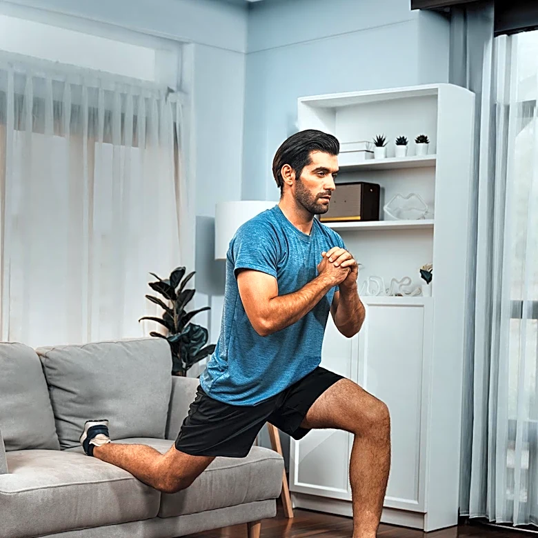 Home Workouts: Bulgarian Split Squats Enhance Strength and Stability