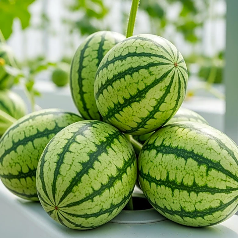 US Hobby Breeders Develop Egg-Sized Watermelons for Vertical Farming, Enhancing Space Efficiency