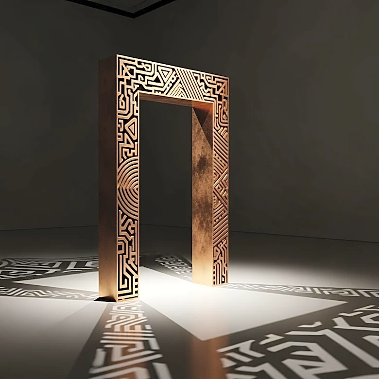 Todd Gray's 'Portals' Exhibit Explores Colonialism and Afrofuturism