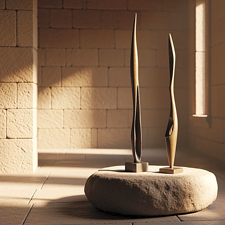 Metropolitan Museum of Art Hosts Giacometti Sculptures in Temple of Dendur