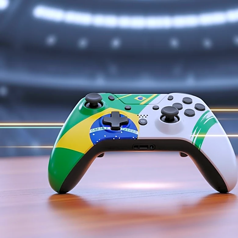 Brazil's eSeleção Honors CBF President with Custom Controller Before FIFAe Qualifiers