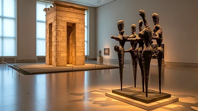 Metropolitan Museum of Art Hosts Giacometti Exhibition at Temple of Dendur