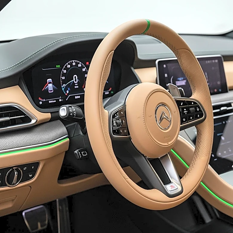 Mercedes-Benz Unveils Electric C-Class Interior with Vegan Certification