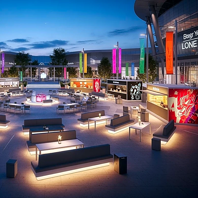 Ball Arena Enhances Fan Experience with Expanded Fan Zone at Choppers Circle