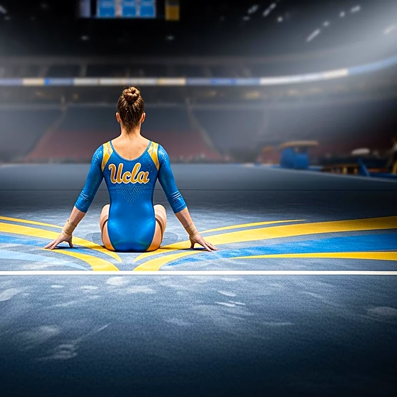 Olympian Jordan Chiles Wins NCAA Floor Title with UCLA Gymnastics