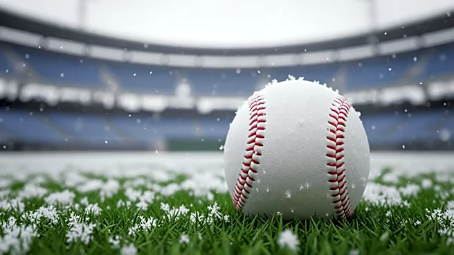 Surprise Snowfall Disrupts Dodgers-Rockies Series at Coors Field