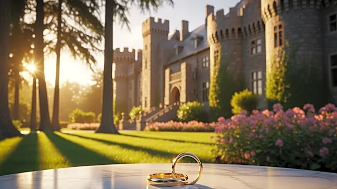 Giants' Darius Slayton and Olympian Anna Hall Celebrate Marriage at Long Island Castle