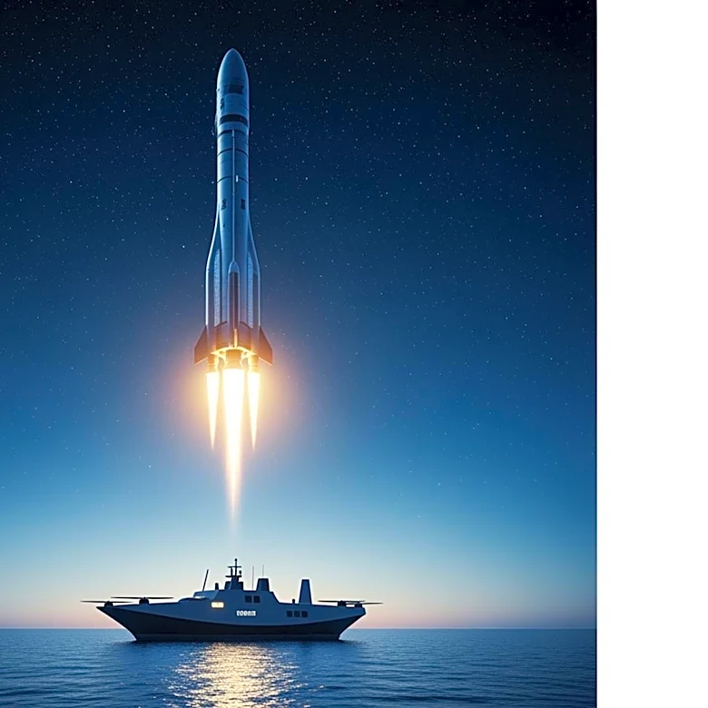 SpaceX Prepares for 600th Falcon Booster Landing During Starlink Mission