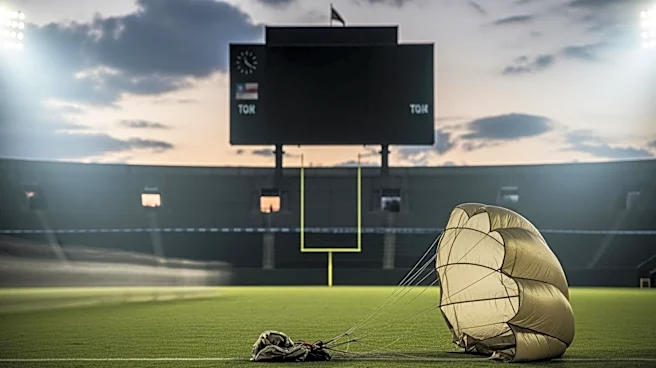 Virginia Tech Spring Game Delayed by Skydiver Collision with Video Board