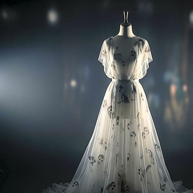 Dior Crafts Custom 'Haunted' Dress for Ethel Cain's Coachella Performance
