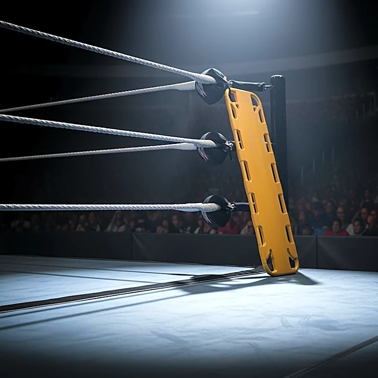 WrestleMania 42: Pat McAfee Stretchered Out After Jelly Roll's Intervention