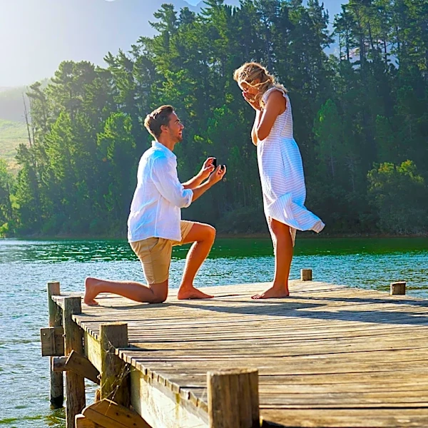 Man's Proposal with Bench Plaque Gains New Meaning After Partner's Sudden Death